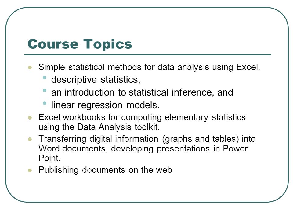 basic statistical analysis in excel basic statistical analysis in excel