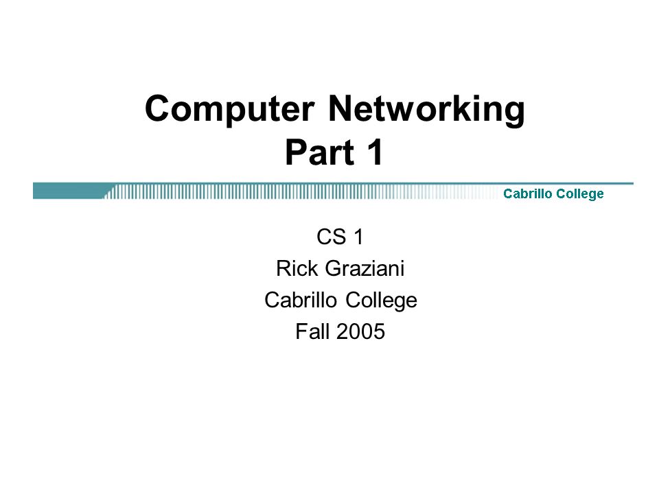 Computer Technology Center - Cabrillo College