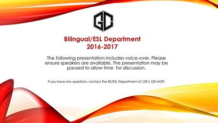 Bilingual/ESL Department