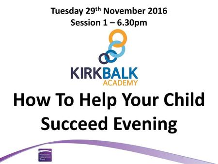How To Help Your Child Succeed Evening