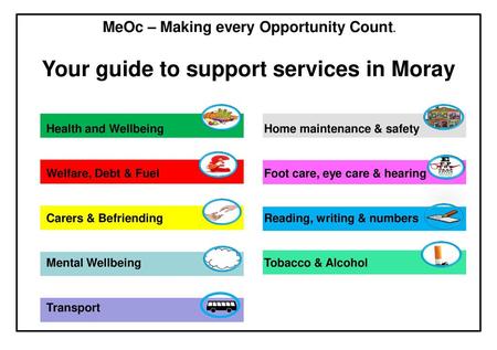 Your guide to support services in Moray