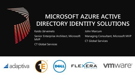 Microsoft Azure Active Directory Identity Solutions