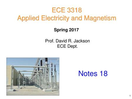 Applied Electricity and Magnetism