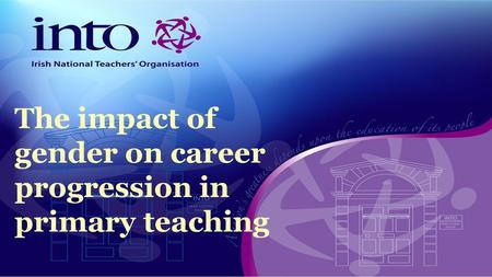 The impact of gender on career progression in primary teaching