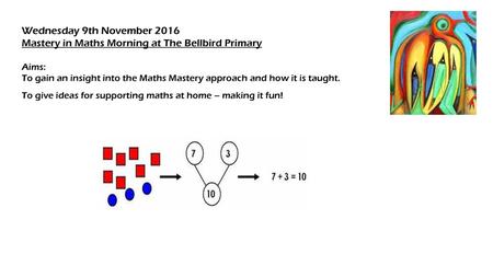 Mastery in Maths Morning at The Bellbird Primary