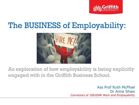 The BUSINESS of Employability: