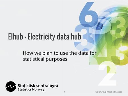 Elhub - Electricity data hub