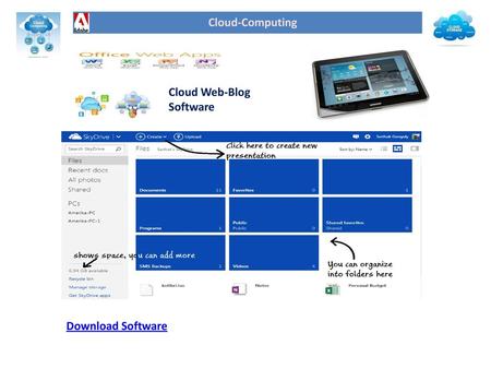 Cloud-Computing Cloud Web-Blog Software Application Download Software.