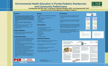 University of South Florida Department of Pediatrics, Tampa, FL