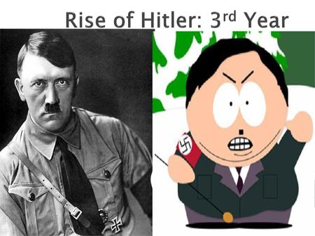 Rise of Hitler: 3rd Year.