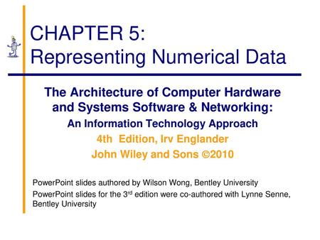 CHAPTER 5: Representing Numerical Data