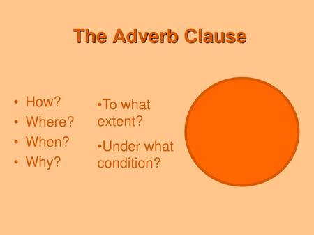 presentation about adverb