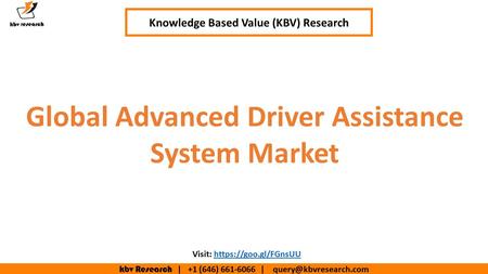Kbv Research | +1 (646) | Knowledge Based Value (KBV) Research Visit: https://goo.gl/FGnsUUhttps://goo.gl/FGnsUU Global.