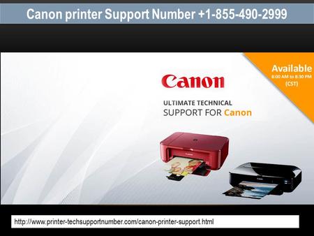 Canon printer Support Number
