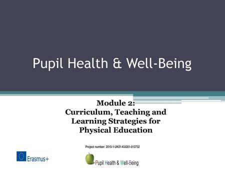 Pupil Health & Well-Being