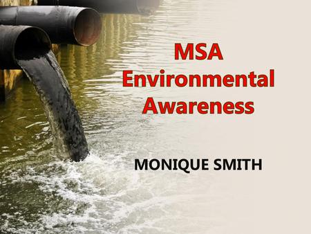 MSA Environmental Awareness