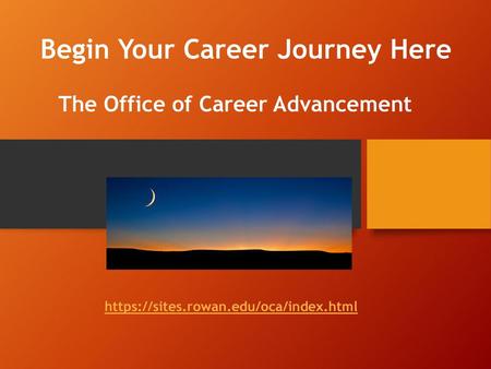 The Office of Career Advancement