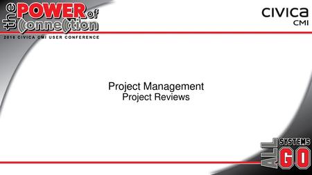 Project Management Project Reviews