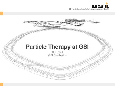 Particle Therapy at GSI