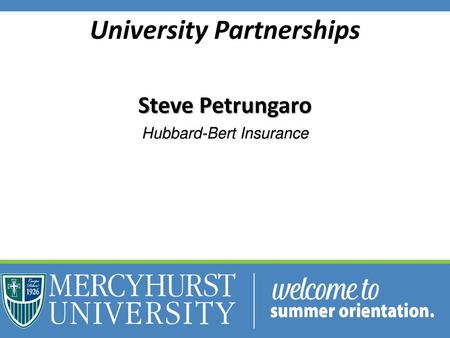 University Partnerships