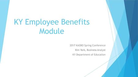 KY Employee Benefits Module