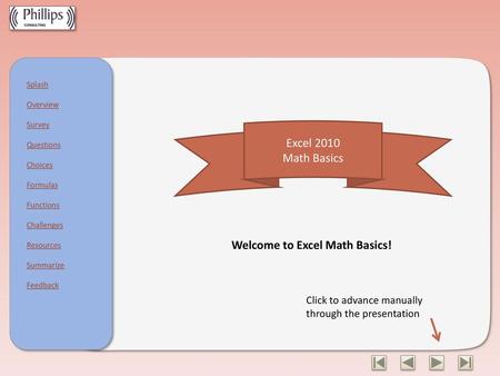 Welcome to Excel Math Basics!