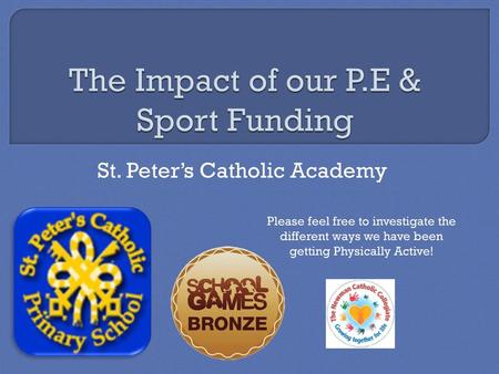 The Impact of our P.E & Sport Funding