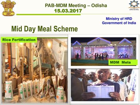 Mid Day Meal Scheme PAB-MDM Meeting – Odisha