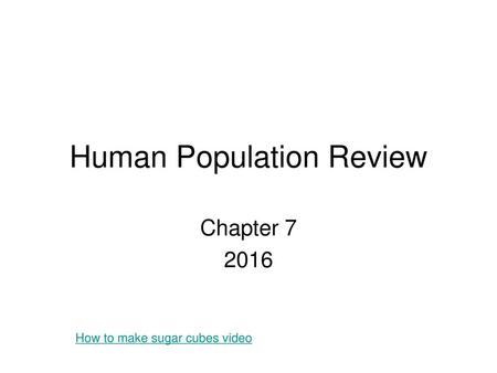 Human Population Review