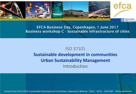 Sustainable development in communities Urban Sustainability Management