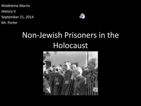 Non-Jewish Prisoners in the Holocaust