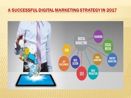 A Successful Digital Marketing Strategy in 2017