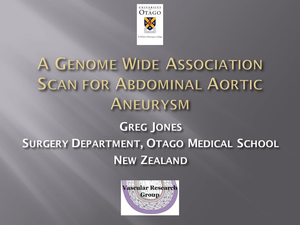 G Reg J Ones S Urgery D Epartment O o M Edical S Chool N Ew Z Ealand Ppt Download