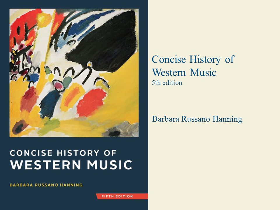 Concise History of Western Music - ppt download