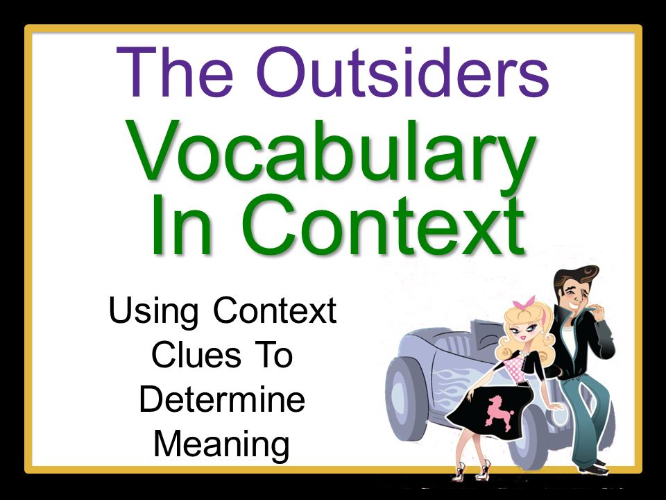 How to Use Context Clues to Build Vocabulary LIST 1 - ppt video
