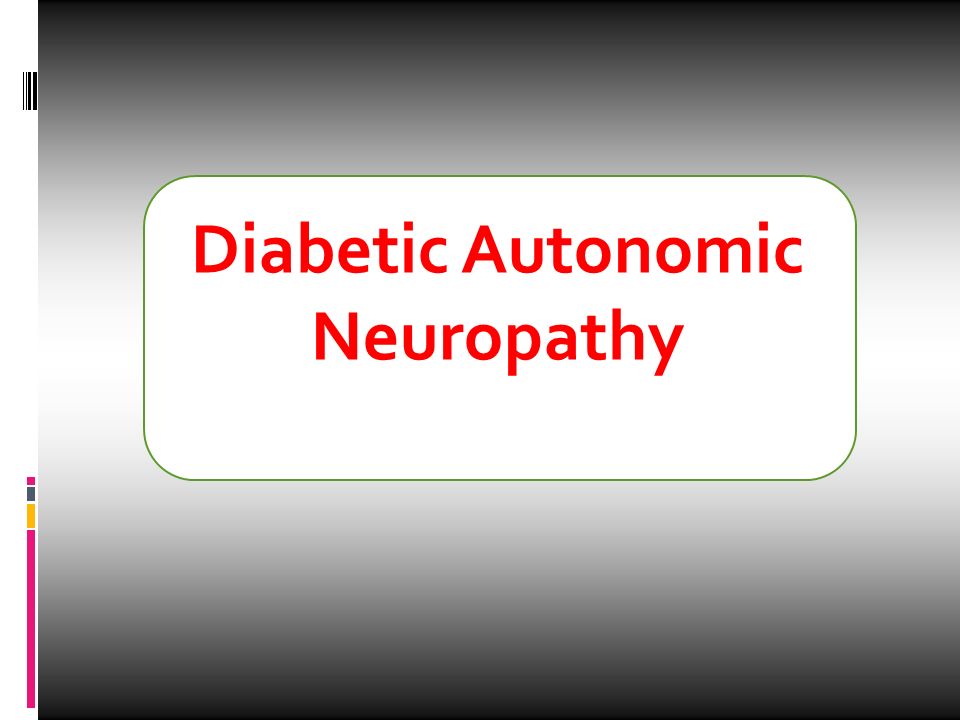 diabetic neuropathy slideshare diabetes második típusú népszerű kezelés
