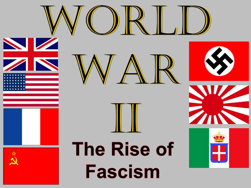 World War II. Buildup to World War II Germany Italy Japan. - ppt download