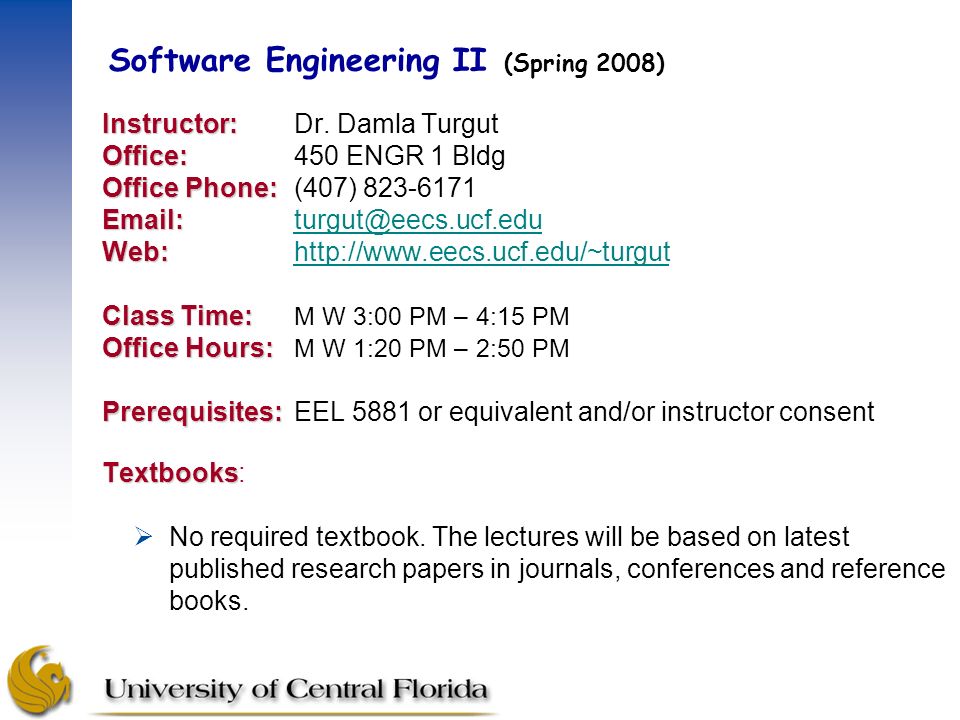Course Syllabus January 24, 2012 CS 426/CPE 426 Senior Projects in Computer  Science/Computer Engineering University of Nevada, Reno Department of  Computer. - ppt download