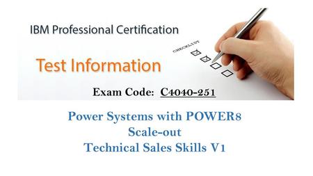 Power Systems with POWER8 Technical Sales Skills V1