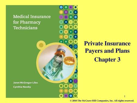 Private Insurance Payers and Plans Chapter 3