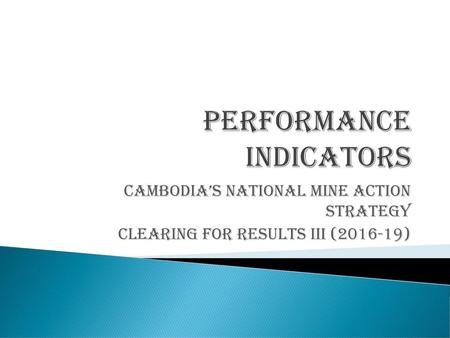 Performance Indicators
