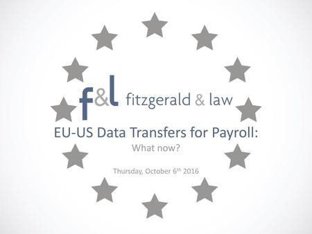 EU-US Data Transfers for Payroll: