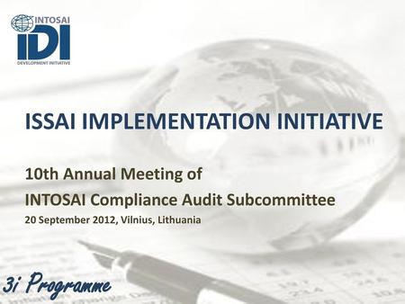 ISSAI IMPLEMENTATION INITIATIVE