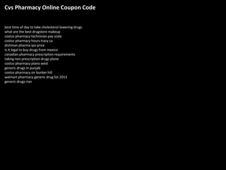 Cvs Pharmacy Online Coupon Code