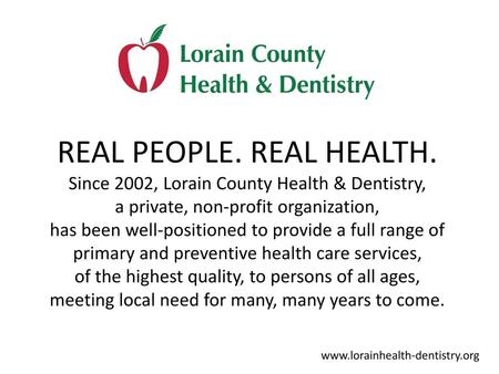 REAL PEOPLE. REAL HEALTH