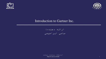 Introduction to Gartner Inc.