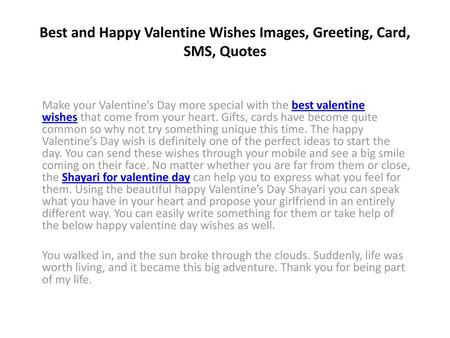 Best and Happy Valentine Wishes Images, Greeting, Card, SMS, Quotes