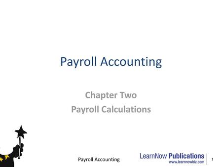 Chapter Two Payroll Calculations