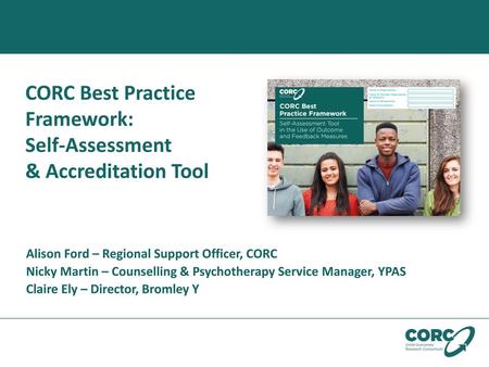 CORC Best Practice Framework: Self-Assessment & Accreditation Tool