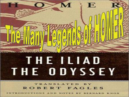 The Many Legends of HOMER